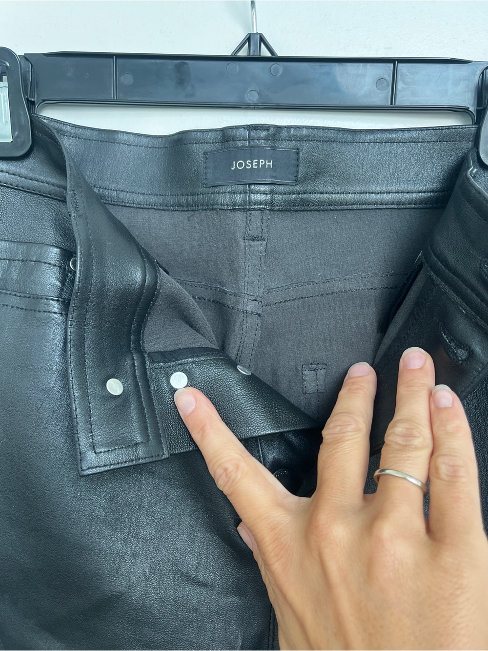 Joseph ‘Den’ Leather Pants - Picture 8 of 13